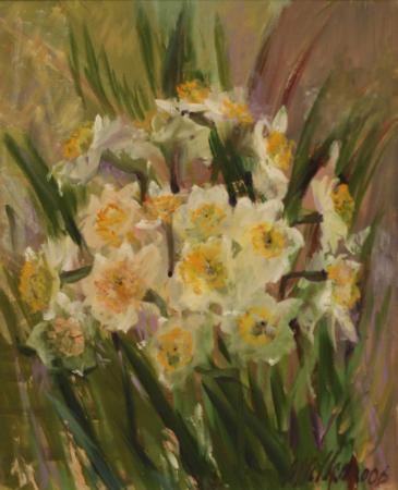 Nartsissid, Marju Villem E-kunstisalongis