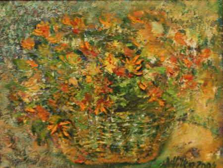 Saialillekorv, Marju Villem E-kunstisalongis