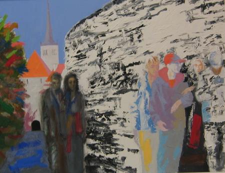 Tallinn. Pikk jalg, Enn Põldroos E-kunstisalongis