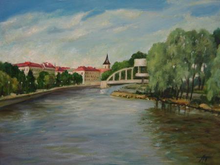 Tartu vaade, Aili Tammela E-kunstisalongis