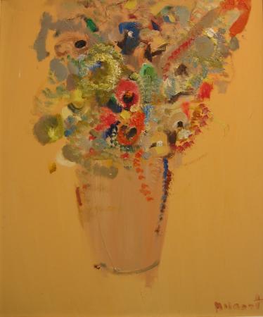 Lilled kollases, Margus Meinart E-kunstisalongis