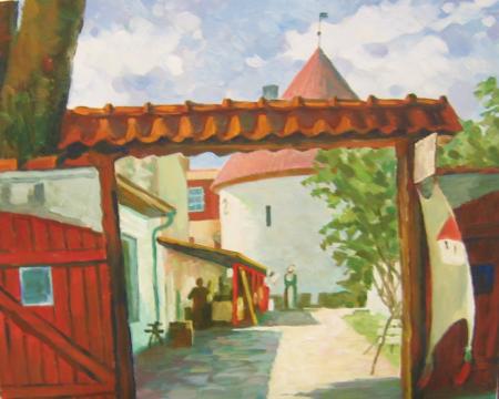 Linnavärav, Lilian Härm E-kunstisalongis