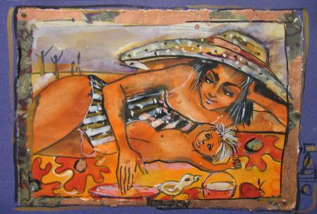 P�rnu motiiv, Piret Veski E-kunstisalongis