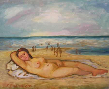 Veenus Pärnu paradiisis, Piibe Arrak E-kunstisalongis