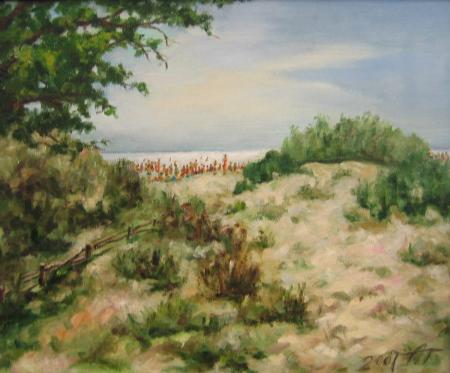 Pärnu rand, Aili Tammela E-kunstisalongis