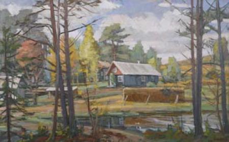 Vana talu. Metsa��rne Tuderna, Viktor Le�kin E-kunstisalongis