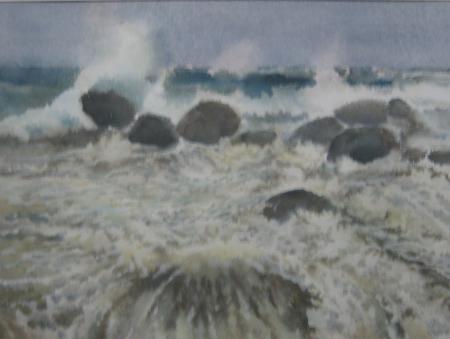 Meri pidurüüs, Rein Mägar E-kunstisalongis