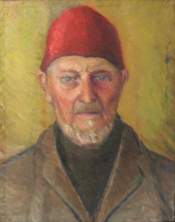 Mehe portree, Johannes Uiga E-kunstisalongis