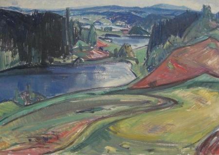 Otep�� maastik, Johannes Uiga E-kunstisalongis