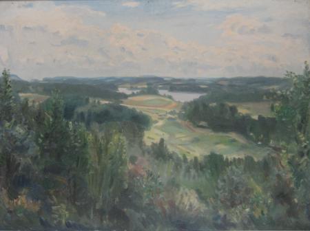 L�una-Eesti maastik, Johannes Uiga E-kunstisalongis