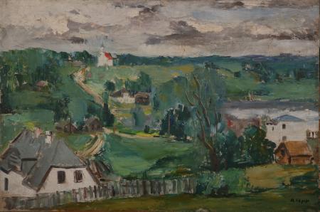 R�uge maastik, Rudolf Sepp E-kunstisalongis