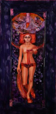 Punamütsike, Piret Veski E-kunstisalongis