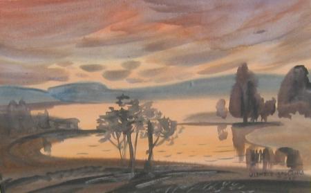 Väike maastik, Valli Lember-Bogatkina E-kunstisalongis