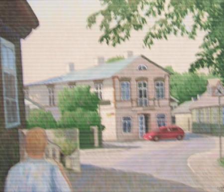 Maalib Haapsalus, Enno Allik E-kunstisalongis