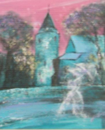 Valge Daami jalutusk�ik, Merike L�te E-kunstisalongis