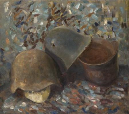 Kolm kiivrit, Ida Anton-Agu E-kunstisalongis