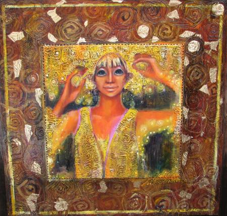 Päikese tütar, Piret Veski E-kunstisalongis