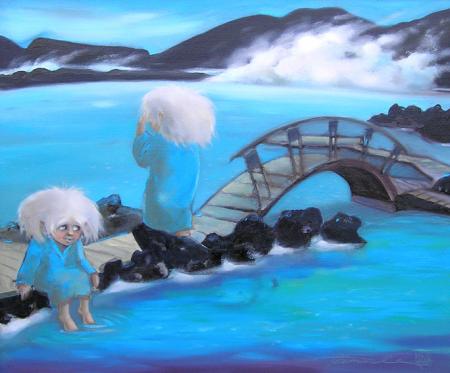 Blue Lagoon, Pille Tammela E-kunstisalongis