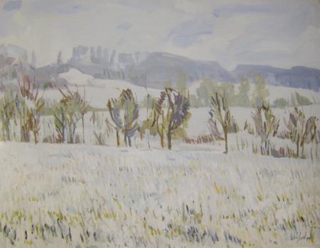 Krootuse maastik, Erkki Lepik E-kunstisalongis