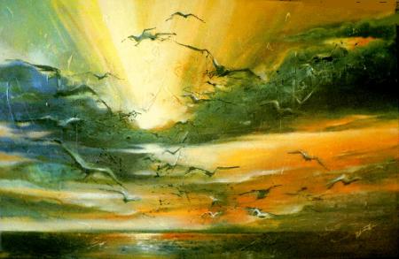 Linnud, Merike L�te E-kunstisalongis