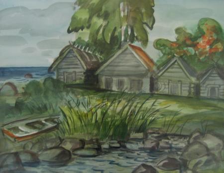 Altja kalurik�la, Valli Lember-Bogatkina E-kunstisalongis