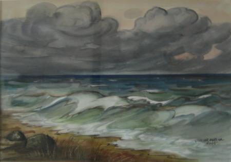 Tormine meri, Valli Lember-Bogatkina E-kunstisalongis