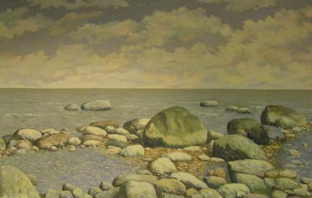 Undva kivine rand, Enno Allik E-kunstisalongis