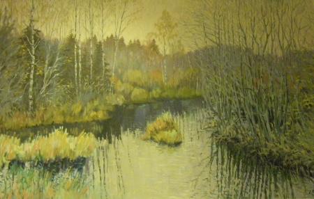 Sügisene suurvesi Vidva ajal, Enno Allik E-kunstisalongis