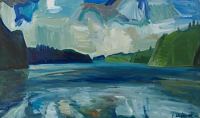 Nüpli järv, Johannes Uiga E-kunstisalongis