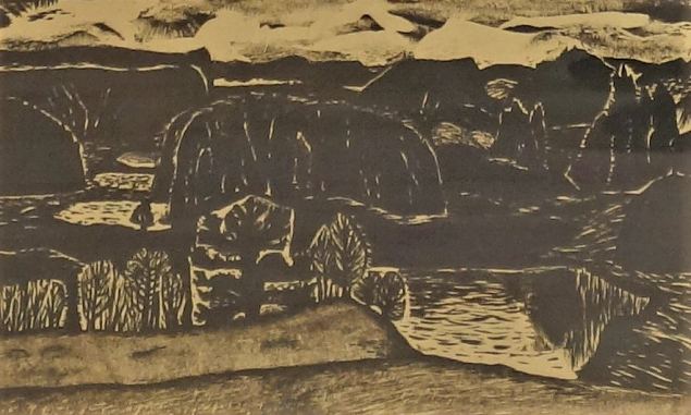 V�rumaa maastik, Peeter Ulas E-kunstisalongis