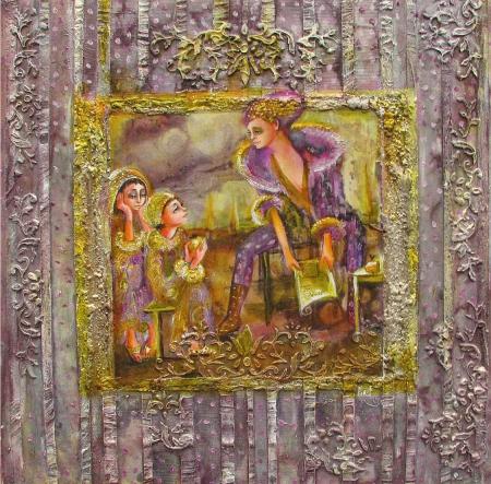 Algab laulutund, Piret Veski E-kunstisalongis