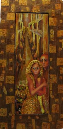 Vein, viinamarjad ja Veneetsia, Piret Veski E-kunstisalongis