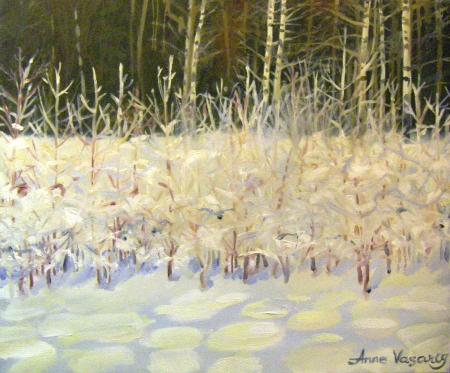 Talvine mets, Anne Vasar E-kunstisalongis