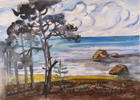 Põhjarannikul, Valli Lember-Bogatkina E-kunstisalongis