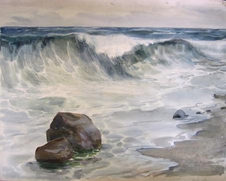 Suur laine, Valli Lember-Bogatkina E-kunstisalongis