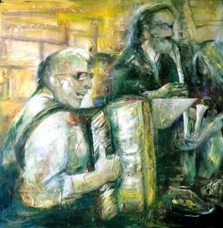 Tänavamuusikute comeback, Merike Läte E-kunstisalongis