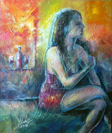 Õhtu, Merike Läte E-kunstisalongis