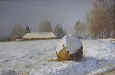 Talvine maastik, Jan Tammik E-kunstisalongis