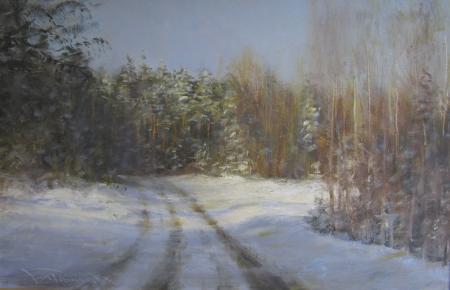 Talvine Orava tee, Jan Tammik E-kunstisalongis