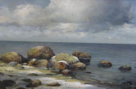 Karepa rand talvel, Jan Tammik E-kunstisalongis