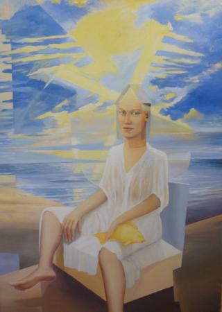 Maaema piiksuva kalaga, Neeme L�dimois E-kunstisalongis