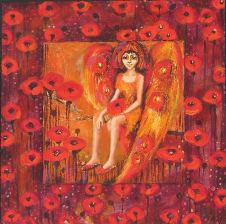 Jaanip�eva liblikas, Piret Veski E-kunstisalongis