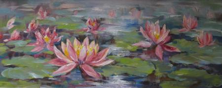 Vesiroosid, Jelena Liba E-kunstisalongis