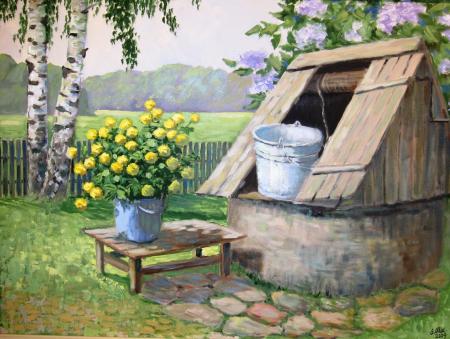 Kullerkupud kaevupingil, Enno Allik E-kunstisalongis