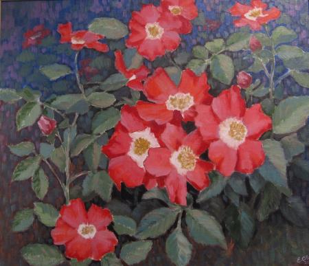 Pinnakatteroos, Enno Allik E-kunstisalongis