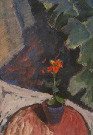 Punane lill, Alfred Kongo E-kunstisalongis