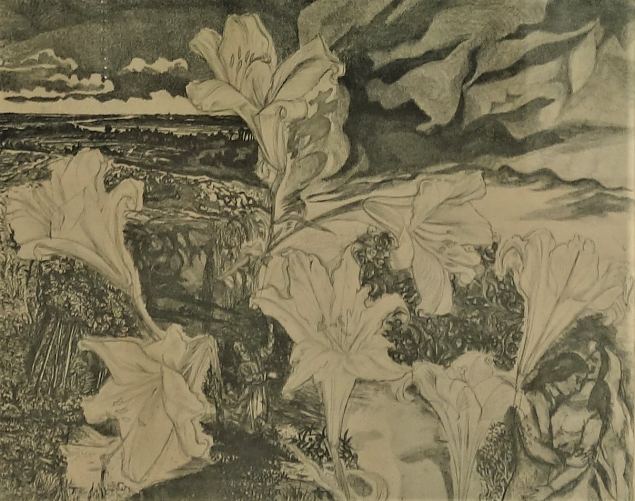 Liiliamaastik, Evi Tihemets E-kunstisalongis