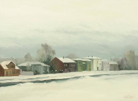 Talvine Emaj�e t�nav, Anton Aunma E-kunstisalongis