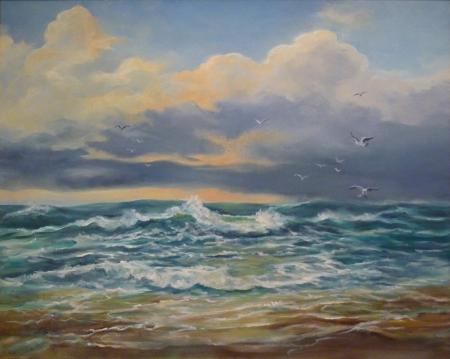 Kajakad mere kohal, Arville Puström-Uus E-kunstisalongis