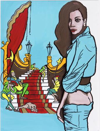 Uinunud linnas, Kiwa E-kunstisalongis